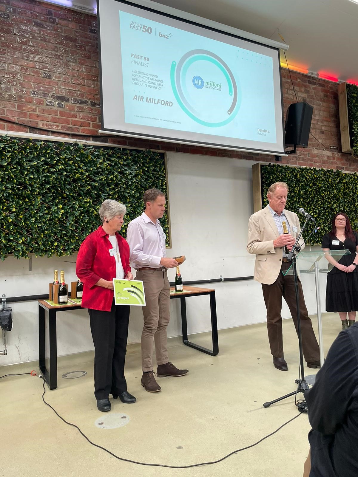 Air Milford's Deloitte Fast 50 Win
